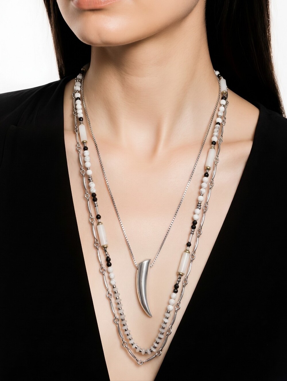 Stella And Dot Tiburon Layered Necklace